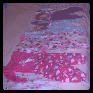 7 toddler girls pajamas